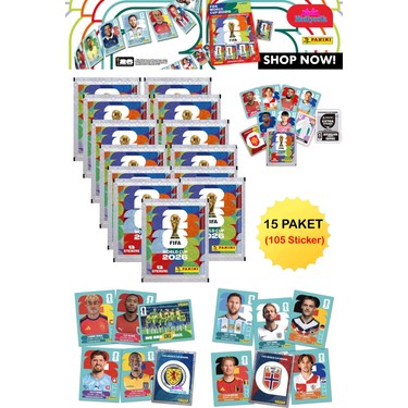 Hediyecik Panini Fıfa World Cup 2026 Resmi Sticker Seti 15 Fiyatı