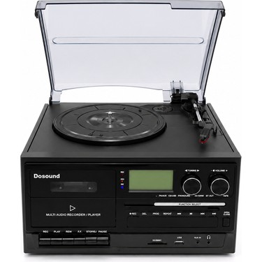 Dosound Tr-17 Ahşap Çok Fonksiyonlu Pikap Kaset CD USB Fiyatı