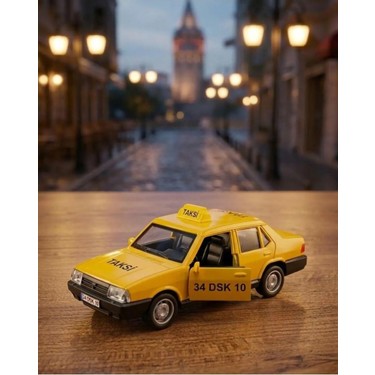 Sunman 1604 Sesli ve Işıklı Taksi 1:32 Ölçekli 13 cm Metal Fiyatı