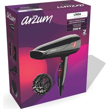 Arzum AR569 Linda Saç Kurutma Makinesi 2 Hız Ayarı, Soğuk Fiyatı