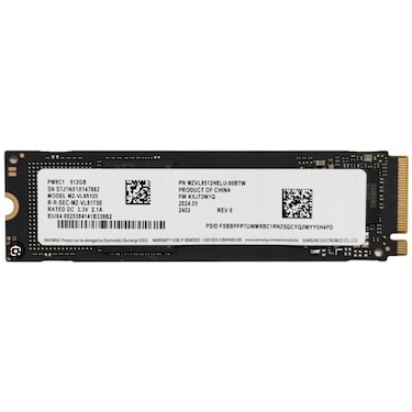 Samsung 512 GB 4950 /2500 Mb/s M.2 Nvme SSD (Kutusuz) Fiyatı