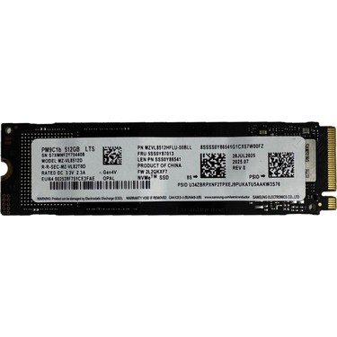 Samsung 512 GB 5500/4500MB/S M.2 Nvme SSD (Kutusuz) Fiyatı