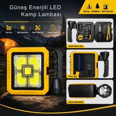 【希少】 LANTERN RANGER-T AIOT!ver. Tarez GP-615 Güneş Enerjili Şarjlı LED Kamp Lambası ve Takım Fiyatı