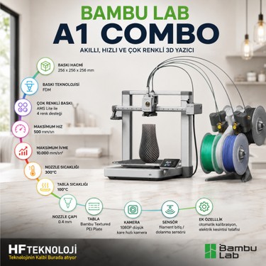 Bambu Lab Ams Lite ile Beraber Gelir, 4 Renge Kadar Baskı Fiyatı