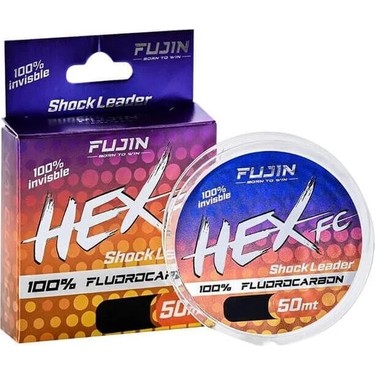 Fujin Hex %100 Fluorocarbon 50 Mt Lider Misina 0.16 mm Fiyatı