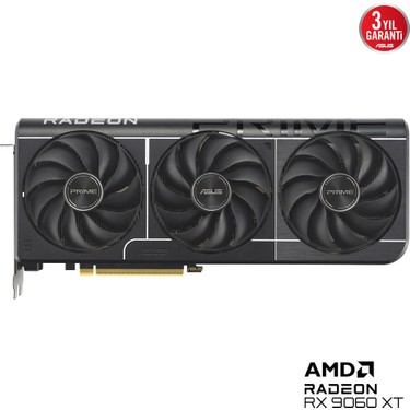 Asus Prime Radeon RX9060 XT OC PRIME-RX9060XT-O16G 16GB Fiyatı