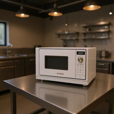 BOSCH BEL623MP3 Inci Beyazı Ankastre Mikrodalga Fırın 20 L Fiyatı