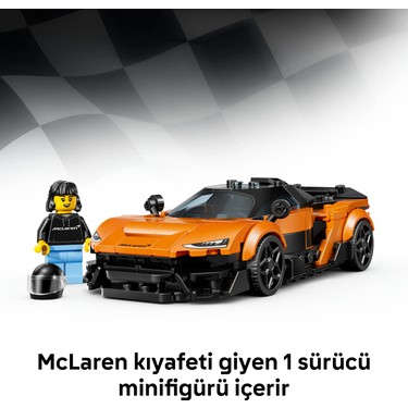 LEGO® Speed Champions McLaren W1 Gerçek Süper Araba 77257 - Fiyatı