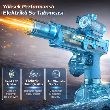 Apexma Oyuncak Şarjlı Elektrikli Tam Otomatik Su Silahı 20 Fiyatı