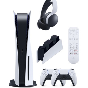 Sony Playstation 5 + 2.Dualsense + PS5 3D Pulse Kulaklık + Fiyatı