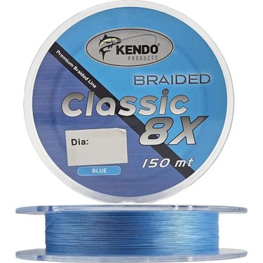 Kendo Classic 8X Örgü İp Misina 150 M 0.14 mm Kalınlık 8.5 Fiyatı