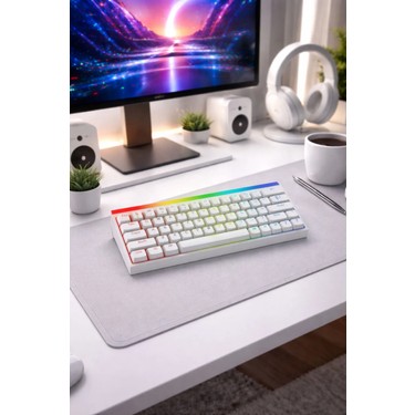 Vooka 68 Tuş Mekanik Oyuncu Klavyesi Kablolu Red Switch Rgb Fiyatı