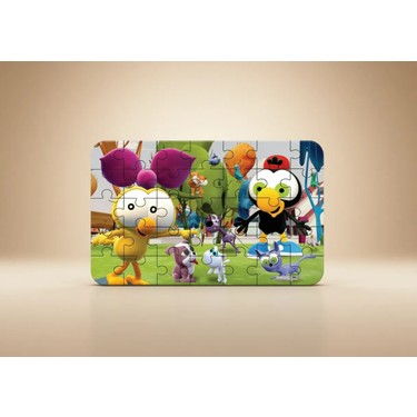 Ca Games Limon ile Zeytin 35 Parça Eğlenceli Puzzle 2-4 Yaş Fiyatı