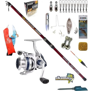 Okuma Aria-8000a Remixon Strong Tele Surf 420cm 100-250gr Fiyatı