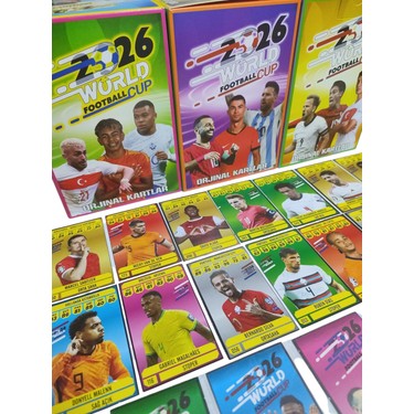 Emrah Gültekin 2026 World Cup Futbolcu Kartları 50 Jelatinli Fiyatı