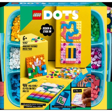 LEGO® DOTS Yapıştırılabilir Kare Parçalar Mega Paket 41957 - Fiyatı