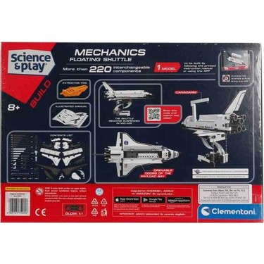 Clementoni Mekanik Laboratuvar Nasa Uzay Mekiği 75069TR Fiyatı