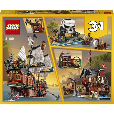 LEGO® Creator 3'ü 1 Arada Korsan Gemisi 31109 - 9 Yaş & Fiyatı
