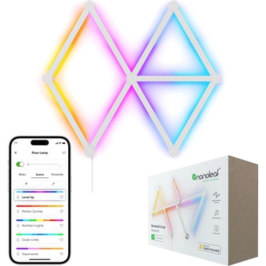 Nanoleaf Lines スマーターキット 11本 LEDライトバー Nanoleaf Lines Çizgi LED Starter Kit Fiyatı - Taksit Seçenekleri