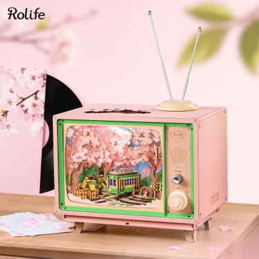 Rolife AMT02 Tv Görünümlü Müzik Kutusu (Sakura dreamy tour) Fiyatı