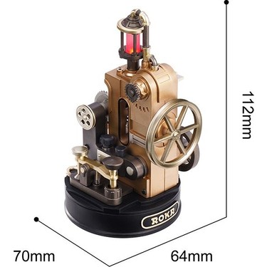 Rokr CGM02 Morse telegraph Dıy Mechanical 3D Puzzle Maket Fiyatı