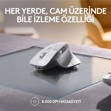 Logitech Mx Master 3s Kablosuz Beyaz Performans Mouse 8000 Fiyatı