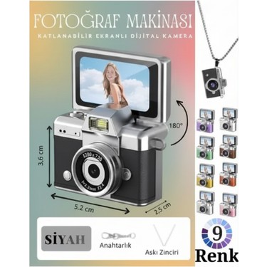 Castu LK-027 Mini Flip Dijital Kamera Aksiyon Kamera Fiyatı