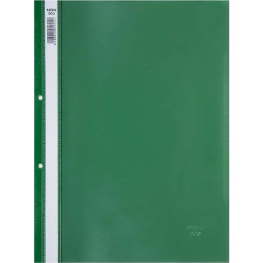 Noki Eco Plastik Telli Dosya 4828 Yeşil 50'Li Paket Fiyatı