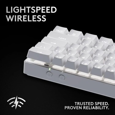 Logitech G Pro x 60 Beyaz Kablosuz Mekanik Oyun Klavyesi Fiyatı