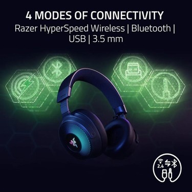 Razer Kraken V4 Pro Kablosuz Kulak Üstü Oyuncu Kulaklığı Fiyatı