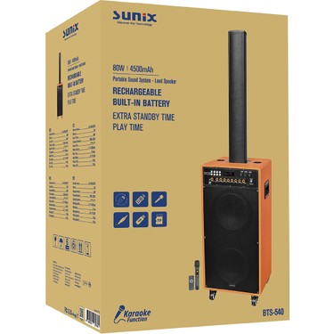 Sunix BTS-540 Bluetooth Speaker Fiyatı - Taksit Seçenekleri