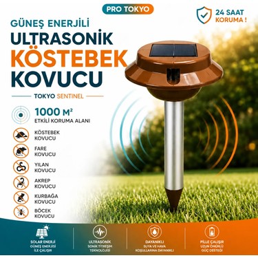 Tokyo Sentinel Yılan Kovucu Fare Kovucu Köstebek Kovucu Fiyatı