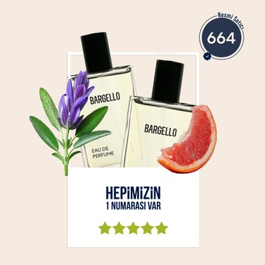 Bargello 664 Erkek Parfüm Woody 50 ml Edp Fiyatı