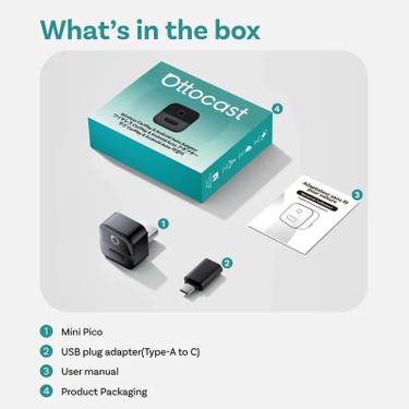 Ottocast Mini Pico Android ve Apple Cihazlar Için Fiyatı