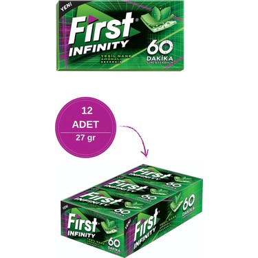 Evraak 1st EP 100枚限定 First Infinity 60 Dakika Süren Ferahlıkta Yeşil Nane Aromalı Fiyatı