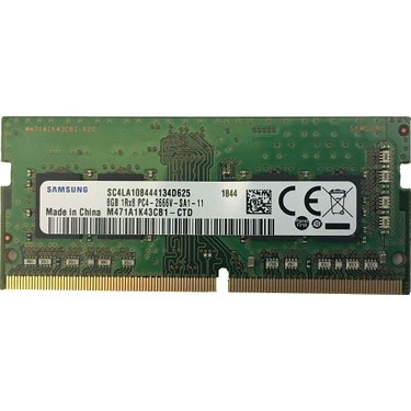 Samsung 8GB 2666MHz DDR4 Ram (M471A1K43CB1) Kutusuz Oyun ve Fiyatı