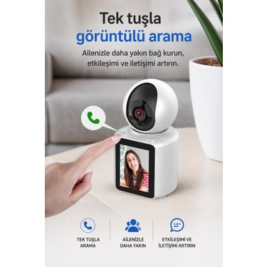 Torima Bebek Kamerası Monitörlü 360 Derece Dönebilen Full Hd Fiyatı