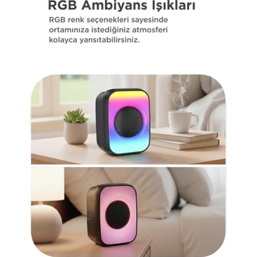 Torima Bluetooth Hoparlör Işıklı Taşınabilir Speaker GTS1867 Fiyatı