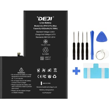Deji iPhone 13 Pro Max Batarya 4352mAh Orijinal Yüksek Fiyatı