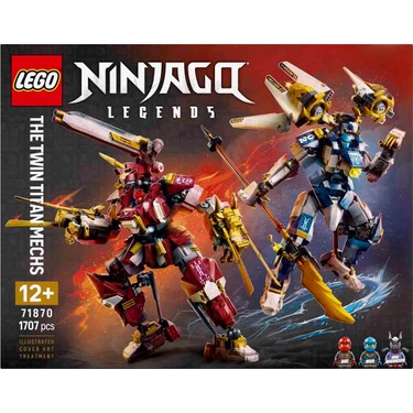 LEGO Ninjago İkiz Titan Robotları 71870 - 1707 Parça Aksiyon Fiyatı