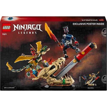 LEGO Ninjago Ejderha Kılıcı Savaşı 71871 - 1016 Parça Fiyatı