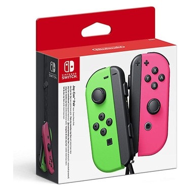 Nintendo Switch Joy-Con İkili Joystick Yeşil/Pembe Resmi Fiyatı