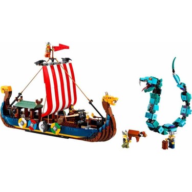 LEGO Creator 3#ü 1 Arada Viking Gemisi ve Midgard Yılanı Fiyatı