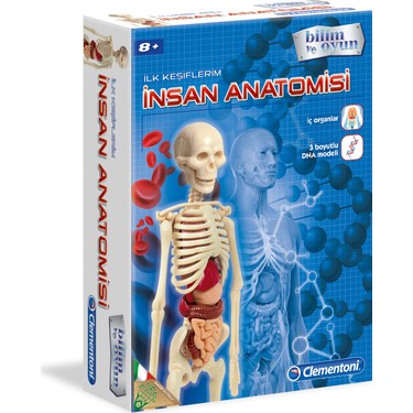 Clementoni İlk Keşiflerim - İnsan Anatomisi 3+ Yaş Eğitici Fiyatı