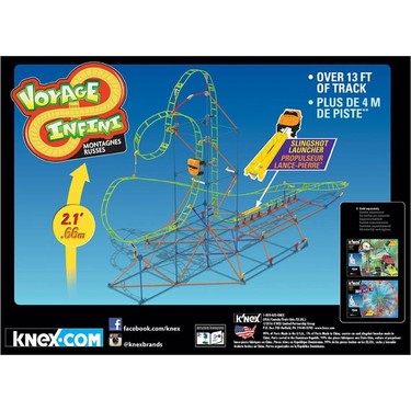 K'Nex Infinite Journey Roller Coaster Seti Thrill Rides Fiyatı