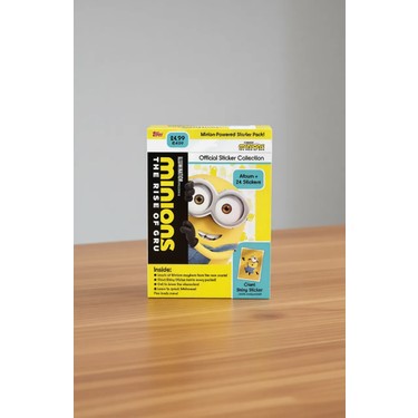 Topps Mınıons 2: Gru'nun Yükselişi – Albüm Paketi Fiyatı