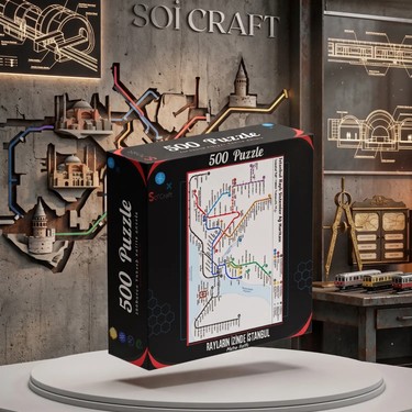 Soi Craft 500 Parça Puzzle Rayların Izinde Istanbul Metro Fiyatı