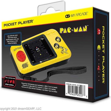 My Arcade Pocket Player Pac-Man Taşınabilir Oyun Konsolu -3 Fiyatı