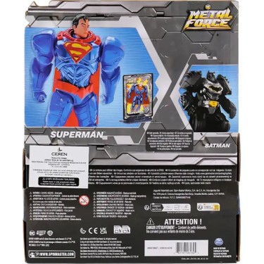 SPM-6072667 12 Xl Metal Force Heroes Superman Fiyatı