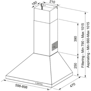 Franke Linfa Fdl 6165 Xs 60 cm Inox Duvar Tipi Davlumbaz 3 Fiyatı